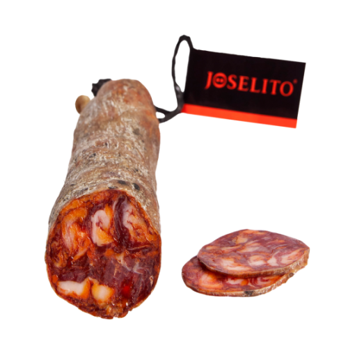 Chorizo JOSELITO 1/2 pieza de 600 gramos. aproximado.