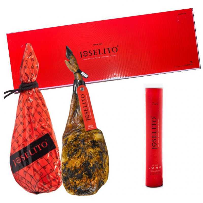 Lote Paleta Joselito (4-4,5 kg) + Lomo Joselito (500-600 gramos) Canister