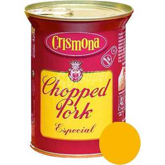 CHOPPED PORK CRISMONA lata 375 gms.