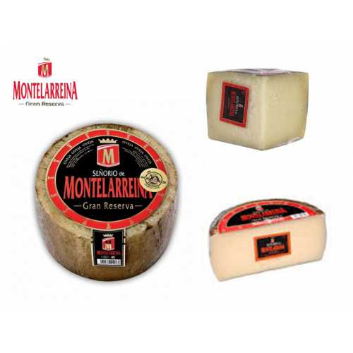 Queso Puro de Oveja Señorío Montelarreina Gran Reserva En pieza entera - 1/2 queso y 1/4 queso