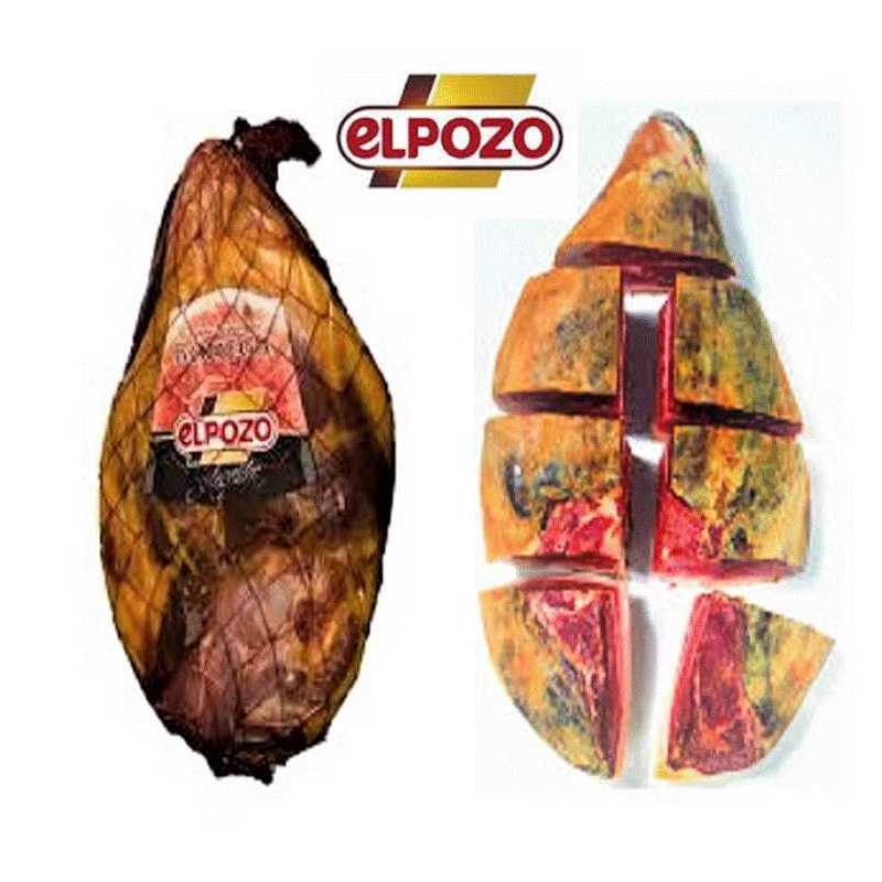 Jamón Bodega Selección "EL POZO" DESHUESADO, 7 trozos envasado al vacio, - peso total: 5 Kilos mínimo