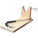 Soporte Jamonero "Banco" con cuchillo - practico y resistente