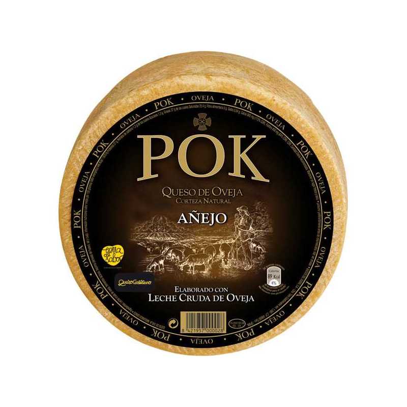 Queso POK Añejo Leche Cruda de Oveja García Baquero